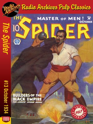 cover image of The Spider #13